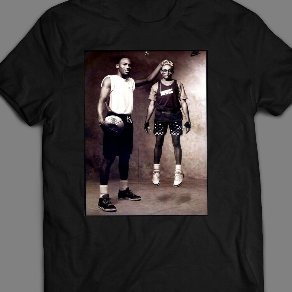 BASKETBALL  JORDAN & MARS SPIKE LEE SHIRT